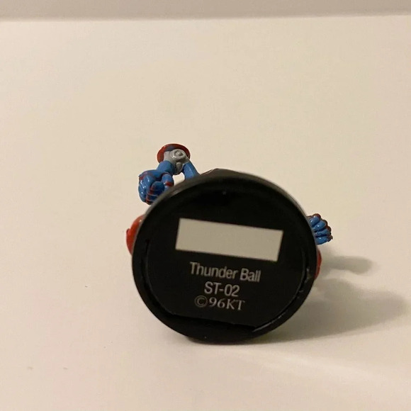 1996 Yugioh Dungeon Dice Monsters Thunder Ball ST 02 Mini Figure 1 Inch Tall - Picture 5 of 11